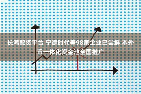 长鸿配资平台 宁德时代等98家企业已尝鲜 本外币一体化资金池全国推广